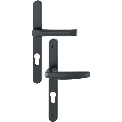 Ensemble de porte-fenêtre Atlanta à piastra étroite 113KH/300LMSGL/1530 - Projection super mince noir mat Ensemble de porte-fenêtre Atlanta à piastra étroite 113KH/300LMSGL/1530 - Projection super mince noir mat