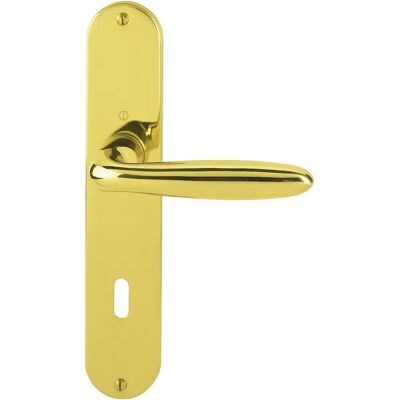 Hoppe Verona Messing Türgriff & Fenstergriff-Set - Oval 72mm - Innentür Hoppe Verona Messing Türgriff & Fenstergriff-Set - Oval 72mm - Innentür