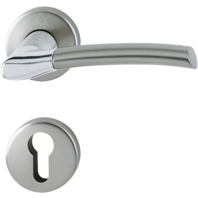 Ensemble Poignées de Porte Intérieure HOPPE Rose - Rond - 132mm - Publicité Ensemble Poignées de Porte Intérieure HOPPE Rose - Rond - 132mm - Publicité
