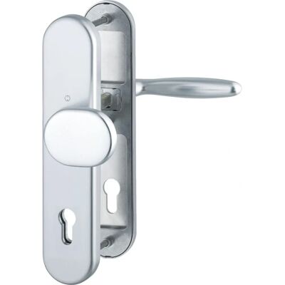 Set maniglie porta e finestra Hoppe VERONA - PZ 88, Argento, RC2 Set maniglie porta e finestra Hoppe VERONA - PZ 88, Argento, RC2