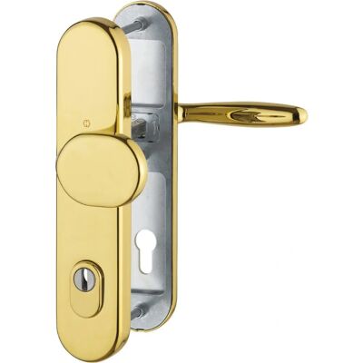 HOPPE Verona Set di serratura in ottone lucidato - Ferramenta per porte HOPPE Verona Set di serratura in ottone lucidato - Ferramenta per porte
