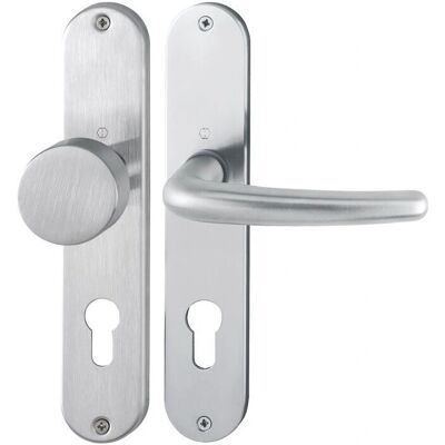 Hoppe Denver Edelstahl-Langschild-Wechsel-Garnitur - Reversible, 72mm Hoppe Denver Edelstahl-Langschild-Wechsel-Garnitur - Reversible, 72mm