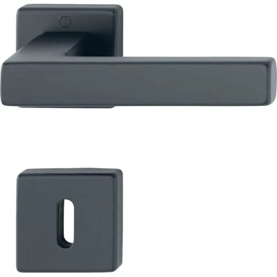 Hoppe AUSTIN - Black Matte Modern Door and Window Handle Set - 52-57 mm Hoppe AUSTIN - Black Matte Modern Door and Window Handle Set - 52-57 mm