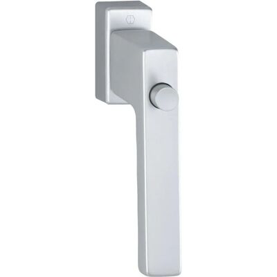 Hoppe Toulon Window & Door Handle - Lock Button, Aluminum Hoppe Toulon Window & Door Handle - Lock Button, Aluminum