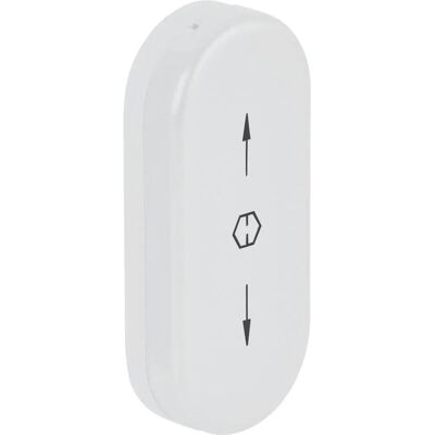 HOPPE U26SV Raamhandvat Cover Rosette - Aluminium Wit HOPPE U26SV Raamhandvat Cover Rosette - Aluminium Wit