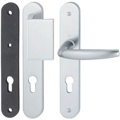 Hoppe - Accessoire de porte en aluminium 38-47mm - Modèle 504/3000/1530 - Publicité Hoppe - Accessoire de porte en aluminium 38-47mm - Modèle 504/3000/1530 - Publicité