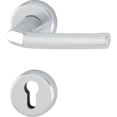 Set maniglie porte in alluminio Hoppe Birmingham - Rosette interne 37-42mm Set maniglie porte in alluminio Hoppe Birmingham - Rosette interne 37-42mm