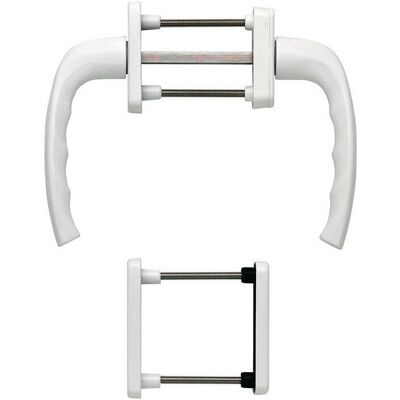 Hoppe New York Aluminium Tür- & Fenstergriff-Set - Für 63-73mm Dicke Hoppe New York Aluminium Tür- & Fenstergriff-Set - Für 63-73mm Dicke