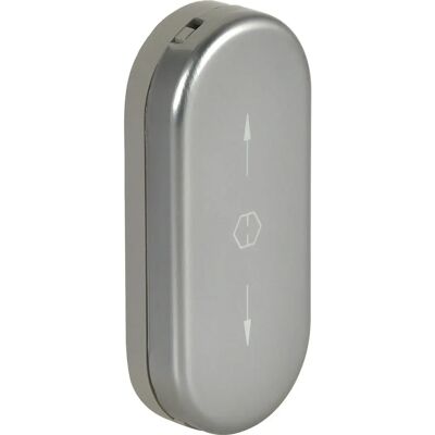 Hoppe Raambeslag - Satijn RVS-effect - Model 811601 - Discrete aluminium afwerking Hoppe Raambeslag - Satijn RVS-effect - Model 811601 - Discrete aluminium afwerking