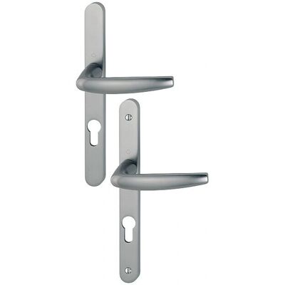 Ensemble de Porte Atlanta Cadre Étroit - 195mm - Clé I - Entrée 8/92 - C.8 - Inox F9 Ensemble de Porte Atlanta Cadre Étroit - 195mm - Clé I - Entrée 8/92 - C.8 - Inox F9