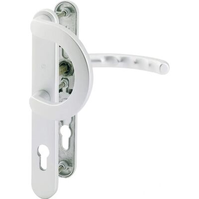 Hoppe Luxembourg Profiltür-Wechselgarnitur - 92mm, Aluminium Hoppe Luxembourg Profiltür-Wechselgarnitur - 92mm, Aluminium
