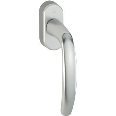 Poignée de fenêtre en aluminium HOPPE Secustik VarioFit - Rotation 90° - Argent Poignée de fenêtre en aluminium HOPPE Secustik VarioFit - Rotation 90° - Argent