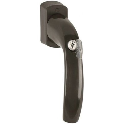 Hoppe Modell 0810S/US10 Aluminium Fenstergriff - Secustik VarioFit - Fenstergriff Hoppe Modell 0810S/US10 Aluminium Fenstergriff - Secustik VarioFit - Fenstergriff