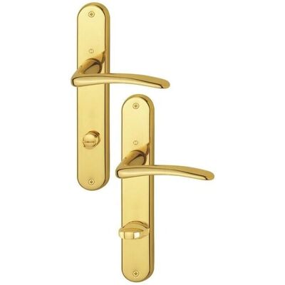 Ensemble Poignée de Porte en Laiton Hoppe - Gauche, 78mm, Intérieur, M171/332P - Publicité Ensemble Poignée de Porte en Laiton Hoppe - Gauche, 78mm, Intérieur, M171/332P - Publicité