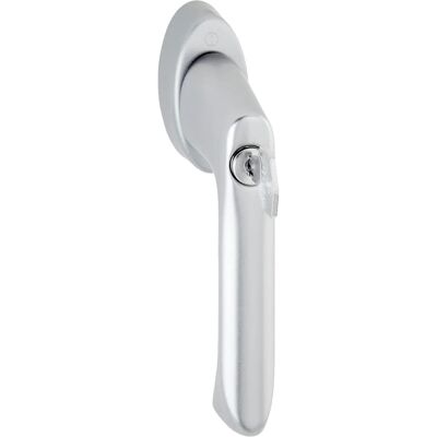 HOPPE Brest Aluminium Raamgreep - Secustik Slot, 42mm HOPPE Brest Aluminium Raamgreep - Secustik Slot, 42mm