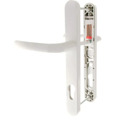 Hoppe - Birmingham Long - Aluminium - White - Door Handles Hoppe - Birmingham Long - Aluminium - White - Door Handles