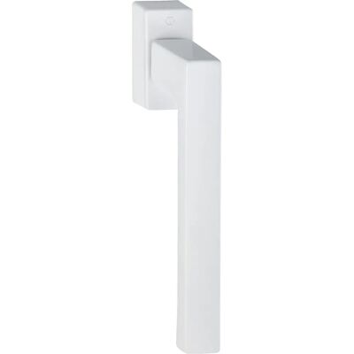 Hoppe Toulon Secustik Window Handle - White Aluminum - Window and Door Handles Hoppe Toulon Secustik Window Handle - White Aluminum - Window and Door Handles