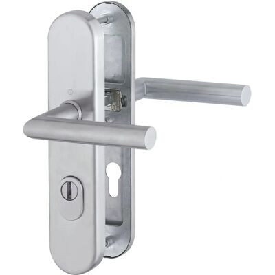 Juego de manijas de puerta de acero inoxidable Hoppe E1400Z/3332ZA/3310 - Seguridad, 42-47mm Juego de manijas de puerta de acero inoxidable Hoppe E1400Z/3332ZA/3310 - Seguridad, 42-47mm