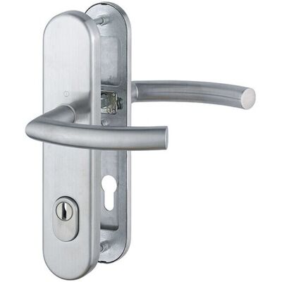 Hoppe Tür- und Fenstergriff-Set - Edelstahl, 92mm, 67-72mm Stärke - Tür- und Fenstergriff Hoppe Tür- und Fenstergriff-Set - Edelstahl, 92mm, 67-72mm Stärke - Tür- und Fenstergriff