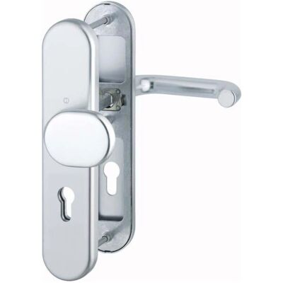 Hoppe Paris Aluminium-Schutz-Langschild-Wechsel-Garnitur - Türset Hoppe Paris Aluminium-Schutz-Langschild-Wechsel-Garnitur - Türset
