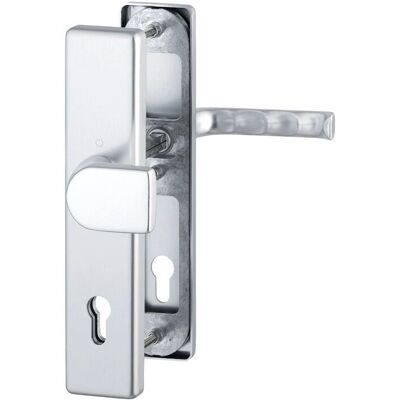 Hoppe Türschloss-Set - Aluminium Schutzbeschlag für Türen 66-71 mm Hoppe Türschloss-Set - Aluminium Schutzbeschlag für Türen 66-71 mm