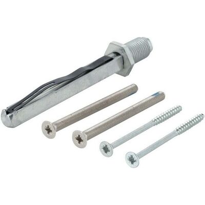 HOPPE AG Sertos Befestigungs-Set - 50-55mm, M5x65, 0x60 - Montageset HOPPE AG Sertos Befestigungs-Set - 50-55mm, M5x65, 0x60 - Montageset