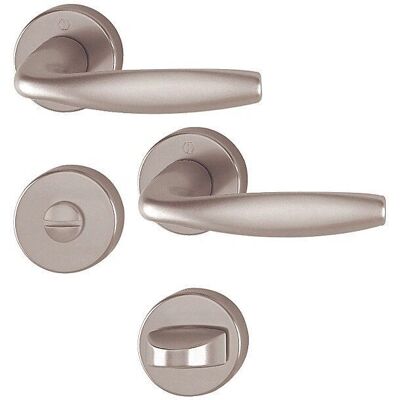 Poignée de Porte HOPPE en Acier Inox - 1810/42K/42KS - Résistance à la Corrosion Elevée Poignée de Porte HOPPE en Acier Inox - 1810/42K/42KS - Résistance à la Corrosion Elevée