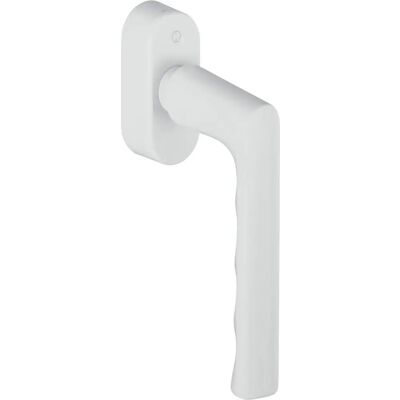 Maniglia per finestra in alluminio Hoppe Hamburg - SecuForte, VarioFit - Bianco - Finestra Maniglia per finestra in alluminio Hoppe Hamburg - SecuForte, VarioFit - Bianco - Finestra