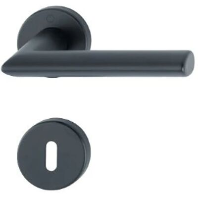 Ensemble de poignées de porte en aluminium HOPPE 1140/42K/42KS - Résistance élevée à la corrosion Ensemble de poignées de porte en aluminium HOPPE 1140/42K/42KS - Résistance élevée à la corrosion