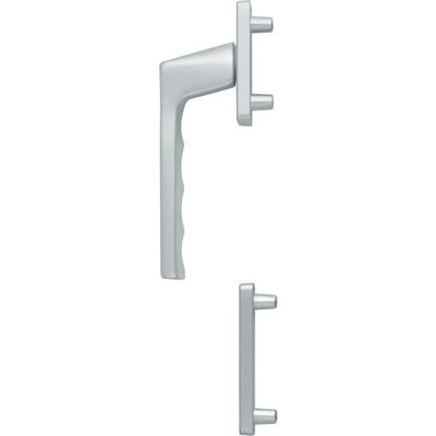 Hoppe TOULON - silber eloxiert - Aluminium - außen - Tür-/Fenstergriff Hoppe TOULON - silber eloxiert - Aluminium - außen - Tür-/Fenstergriff