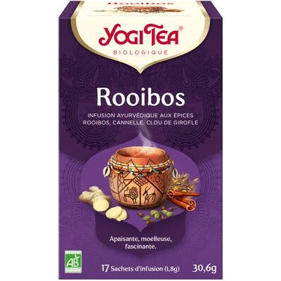 Yogi Tee Rooibos - Kräutertee, 17 Beutel Yogi Tee Rooibos - Kräutertee, 17 Beutel