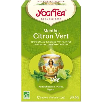 YOGI TEA Lime Mint Herbal Tea - Herbal Tea YOGI TEA Lime Mint Herbal Tea - Herbal Tea
