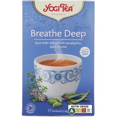 Yogi Herbatka Organiczna Głęboki Oddech - 17 Torebek Yogi Herbatka Organiczna Głęboki Oddech - 17 Torebek