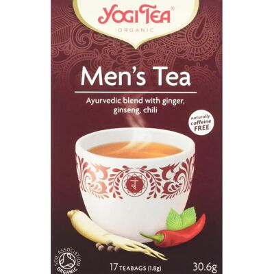 Organiczna herbata dla mężczyzn - Mieszanka ziół - Relaks i dobre samopoczucie - 17 torebek Organiczna herbata dla mężczyzn - Mieszanka ziół - Relaks i dobre samopoczucie - 17 torebek