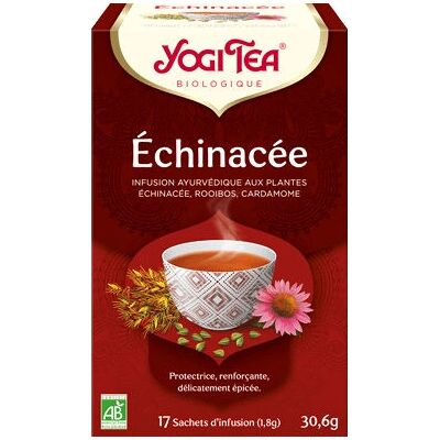 Yogi Tee Echinacea Kräutertee - Unterstützt Immunsystem Yogi Tee Echinacea Kräutertee - Unterstützt Immunsystem
