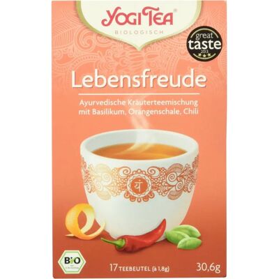 Yogi Tee Lebensfreude Bio - Kräuter & Gewürzbeutel Yogi Tee Lebensfreude Bio - Kräuter & Gewürzbeutel