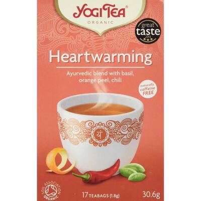 YOGI TEA Bio Wärmender Tee - Basilikum, Süßholz, Zitrone, Orange, Gewürze - Tee YOGI TEA Bio Wärmender Tee - Basilikum, Süßholz, Zitrone, Orange, Gewürze - Tee