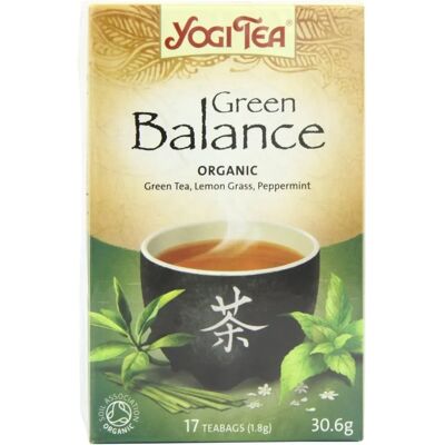 YOGI TEA Bio Grüner Ausgleich - 17 Teebeutel YOGI TEA Bio Grüner Ausgleich - 17 Teebeutel