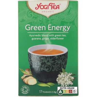 YOGI TEA Luomu Vihreä Energia - Yrttitee YOGI TEA Luomu Vihreä Energia - Yrttitee