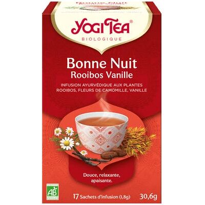 Chá de Ervas Yogi - Rooibos & Baunilha - 17 Saquinhos Chá de Ervas Yogi - Rooibos & Baunilha - 17 Saquinhos