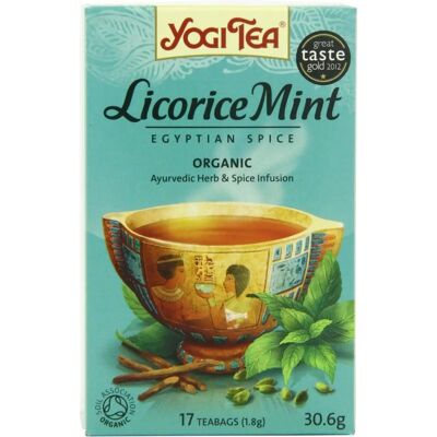 Yogi Tea Organic Licorice Mint - 17 Teabags Yogi Tea Organic Licorice Mint - 17 Teabags