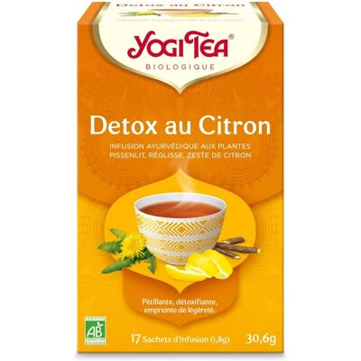 Thé Herbal Détox Citron Bio - Type Détox - Publicité Thé Herbal Détox Citron Bio - Type Détox - Publicité