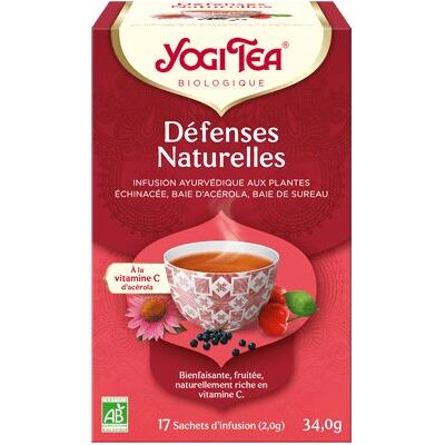 Yogi Tè Difese Naturali - 17 Filtri Yogi Tè Difese Naturali - 17 Filtri