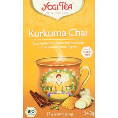 Yogi Bio Kurkuma Chai Tee - Teebeutel Yogi Bio Kurkuma Chai Tee - Teebeutel