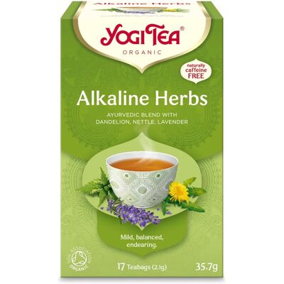Yogi Herbata Organiczna Alkaliczna - 17 Tiszczy Yogi Herbata Organiczna Alkaliczna - 17 Tiszczy