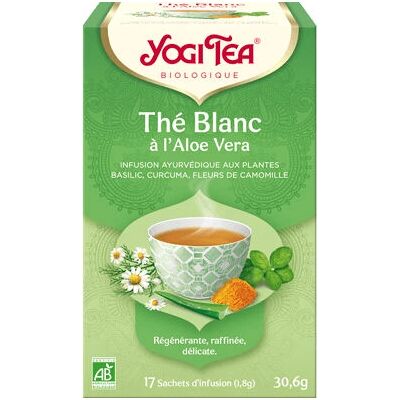 Yogi Tee Weiß Aloe Vera - Tee Yogi Tee Weiß Aloe Vera - Tee