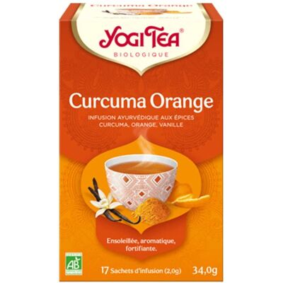 Yogi Bio Kurkuma Orange Tee - Kräutertee Yogi Bio Kurkuma Orange Tee - Kräutertee