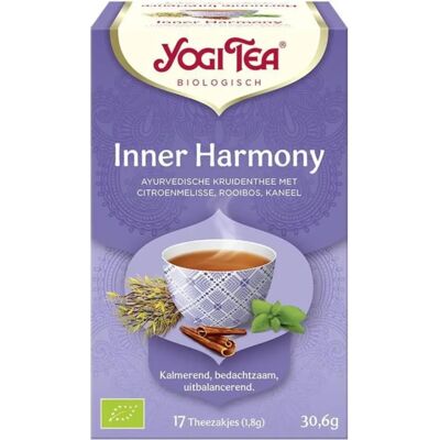 Yogi Thé Harmonie Intérieure Bio - Infusion aux plantes - Publicité Yogi Thé Harmonie Intérieure Bio - Infusion aux plantes - Publicité