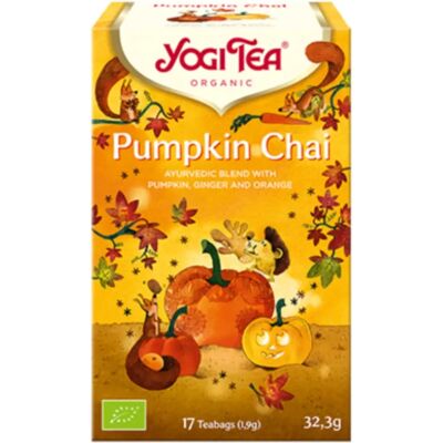 Yogi Tè Pumpkin Chai - Tè Biologico Speziato di Zucca Yogi Tè Pumpkin Chai - Tè Biologico Speziato di Zucca