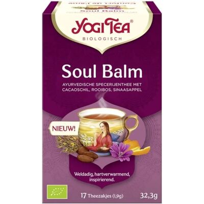 Yogi Tea Soul Balm - Bio Kräutertee mit Kakao & Orange - Kräutertee Yogi Tea Soul Balm - Bio Kräutertee mit Kakao & Orange - Kräutertee